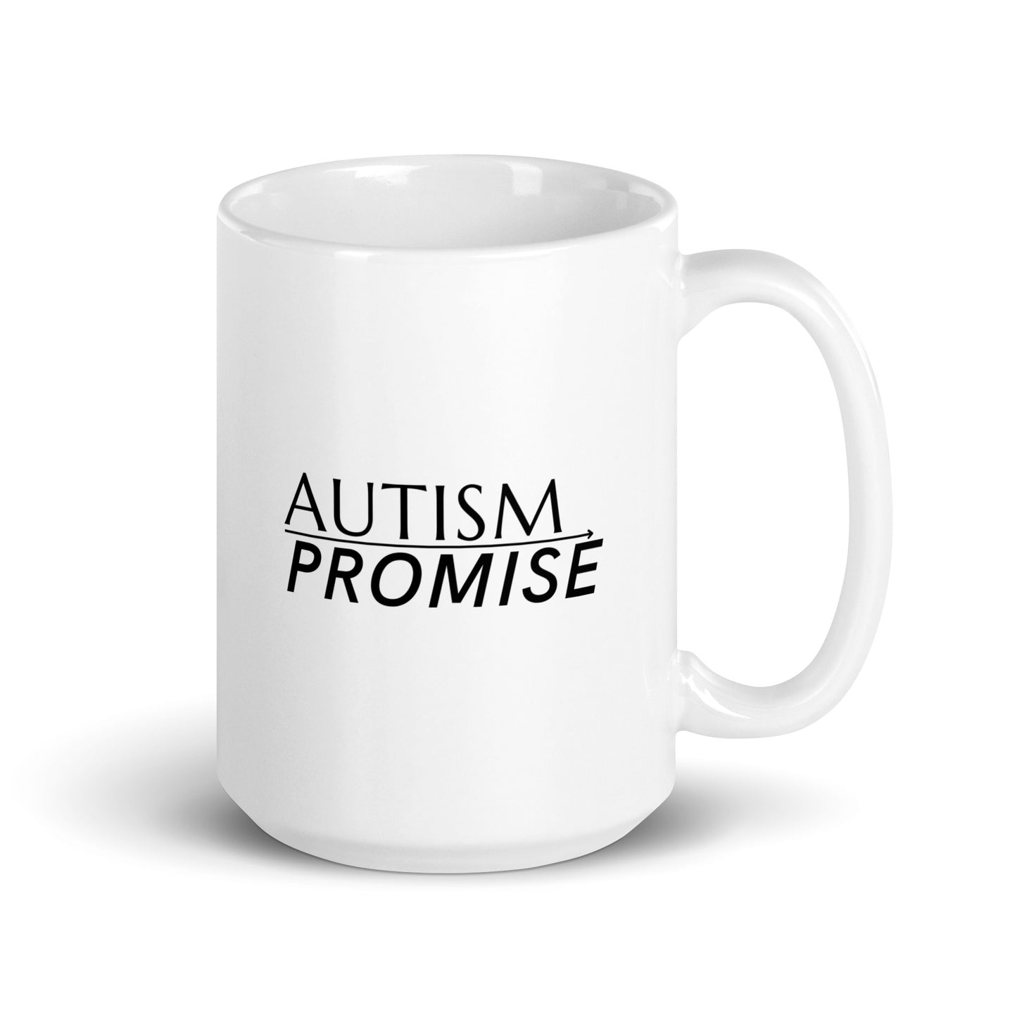 Autism Promise White glossy mug