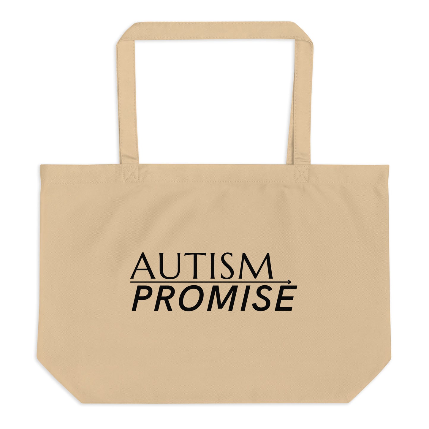 Autism Promise Large organic tote bag