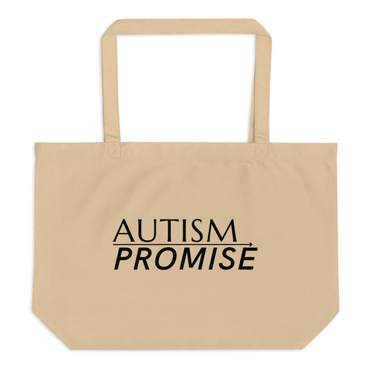 Autism Promise Large organic tote bag