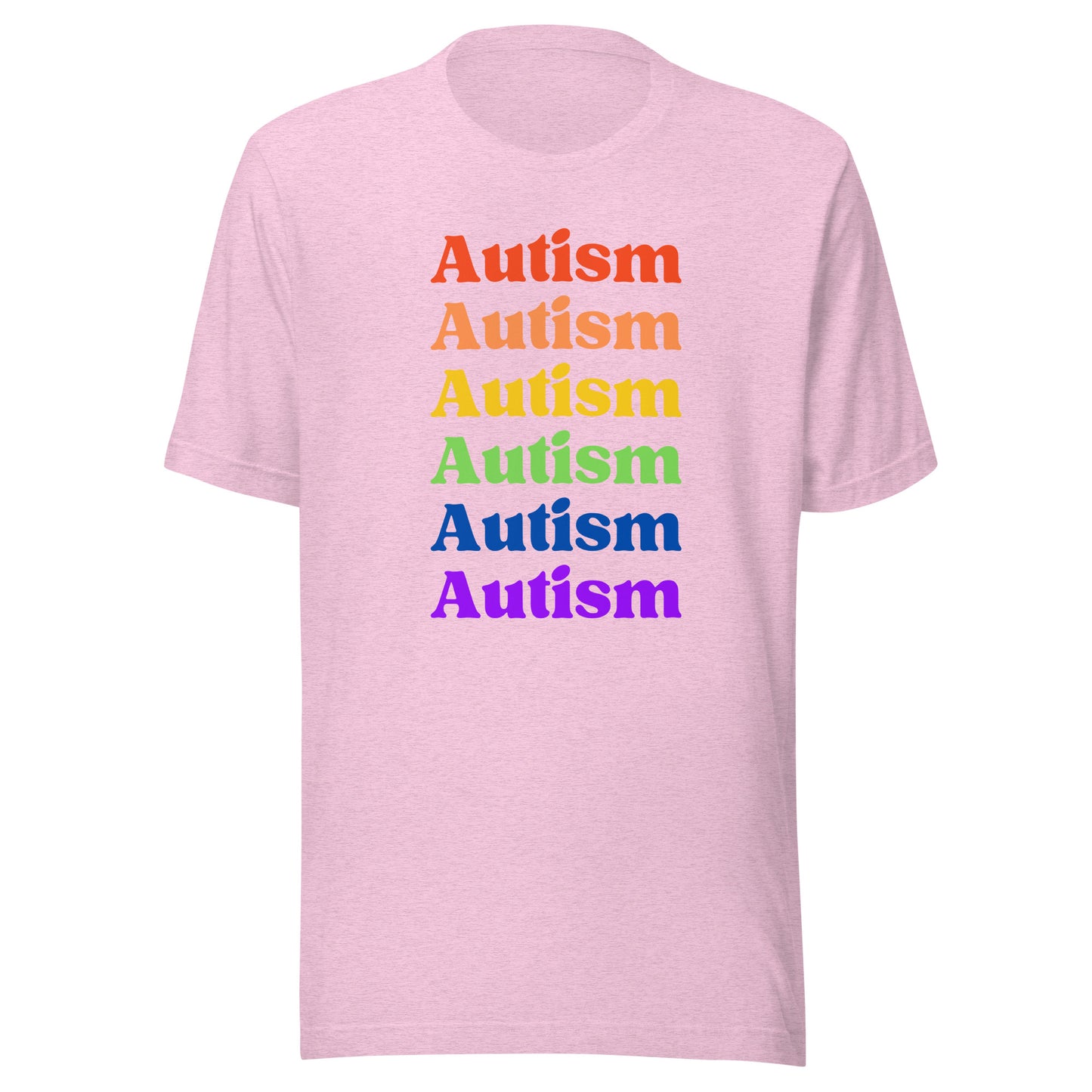 Autism Autism Autism Autism Standard Unisex t-shirt