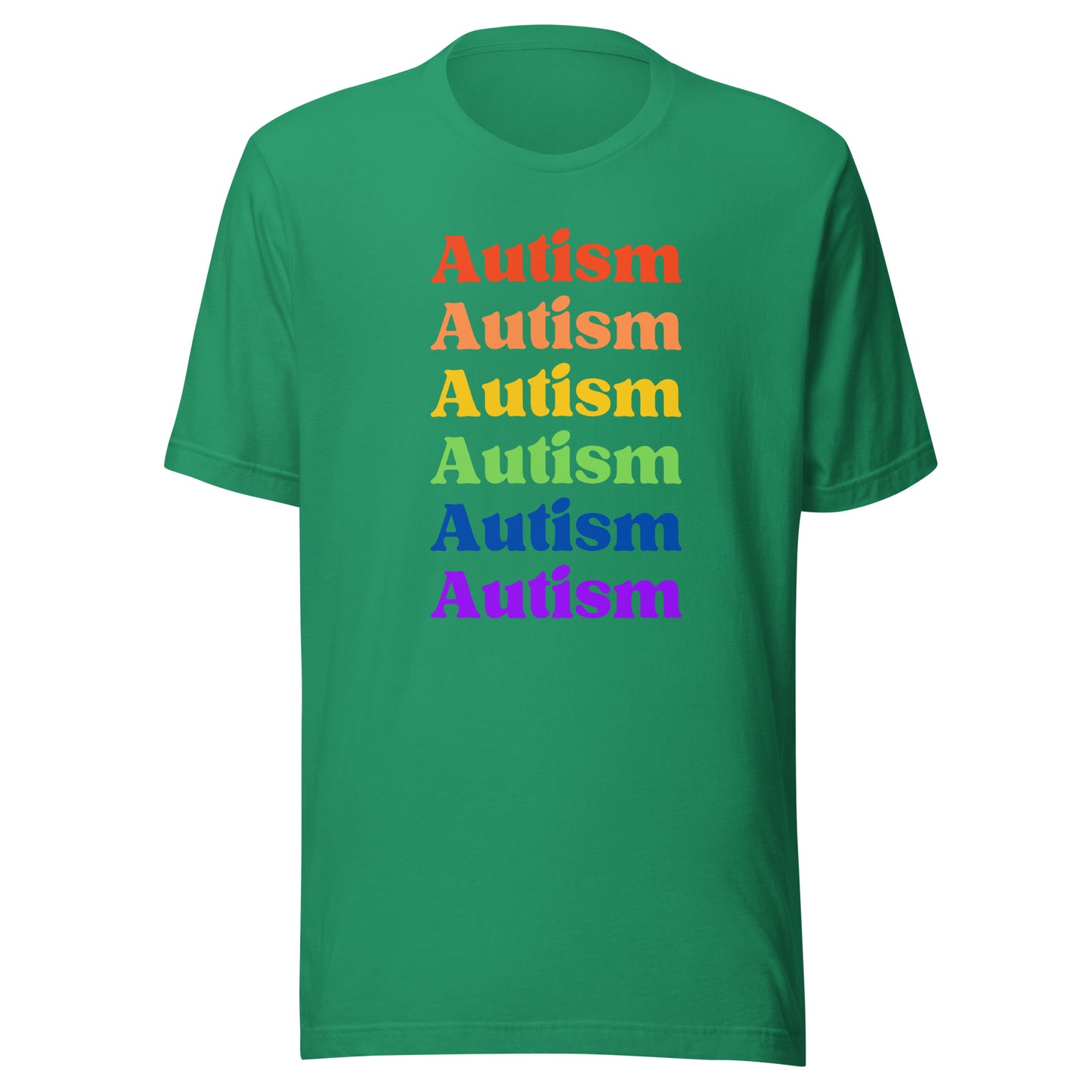 Autism Autism Autism Autism Standard Unisex t-shirt