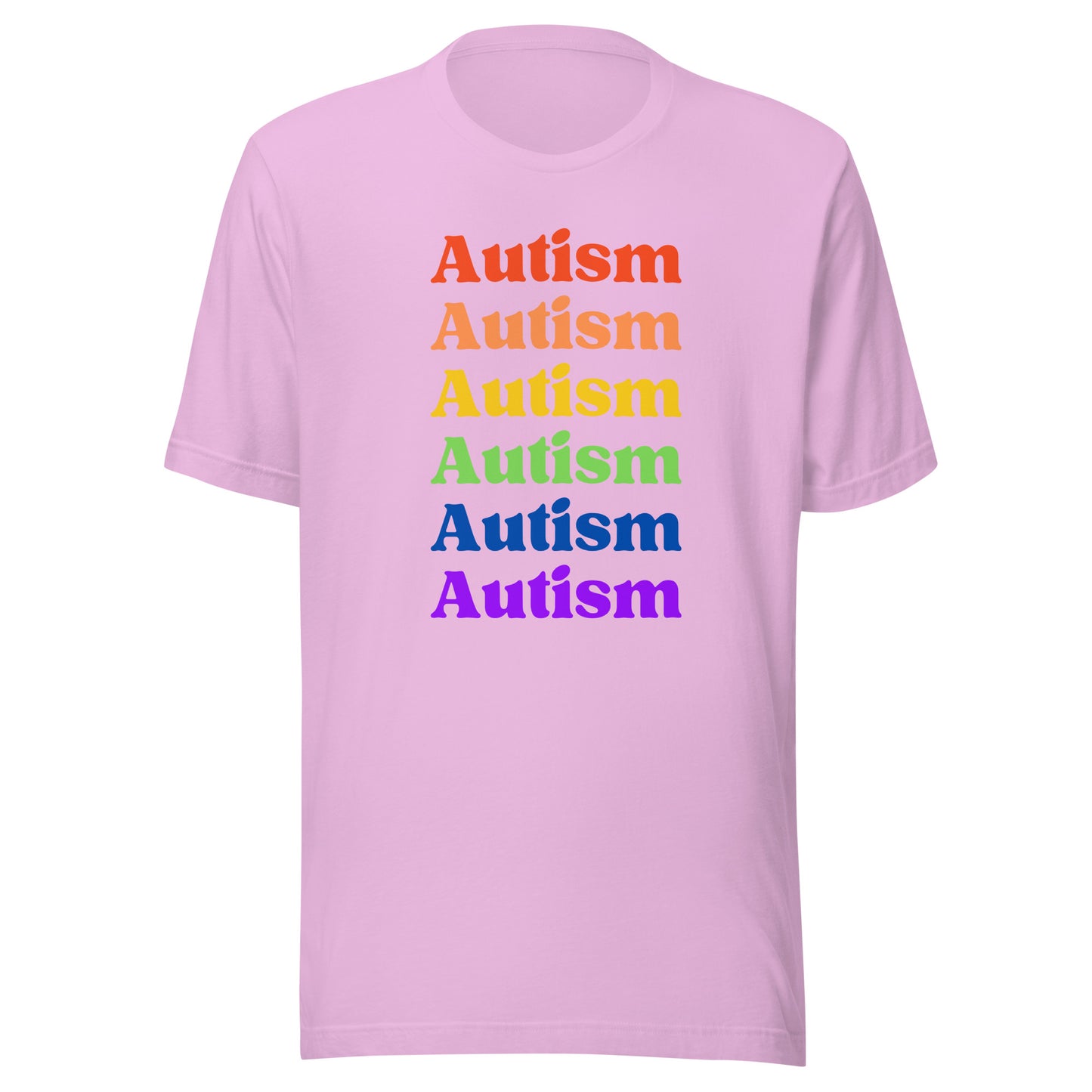 Autism Autism Autism Autism Standard Unisex t-shirt