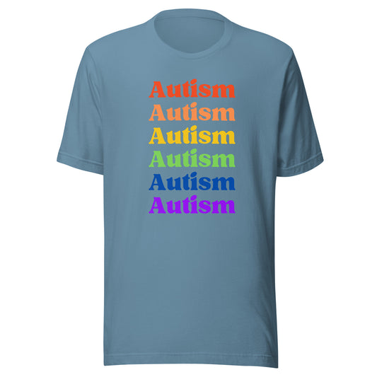 Autism Autism Autism Autism Standard Unisex t-shirt