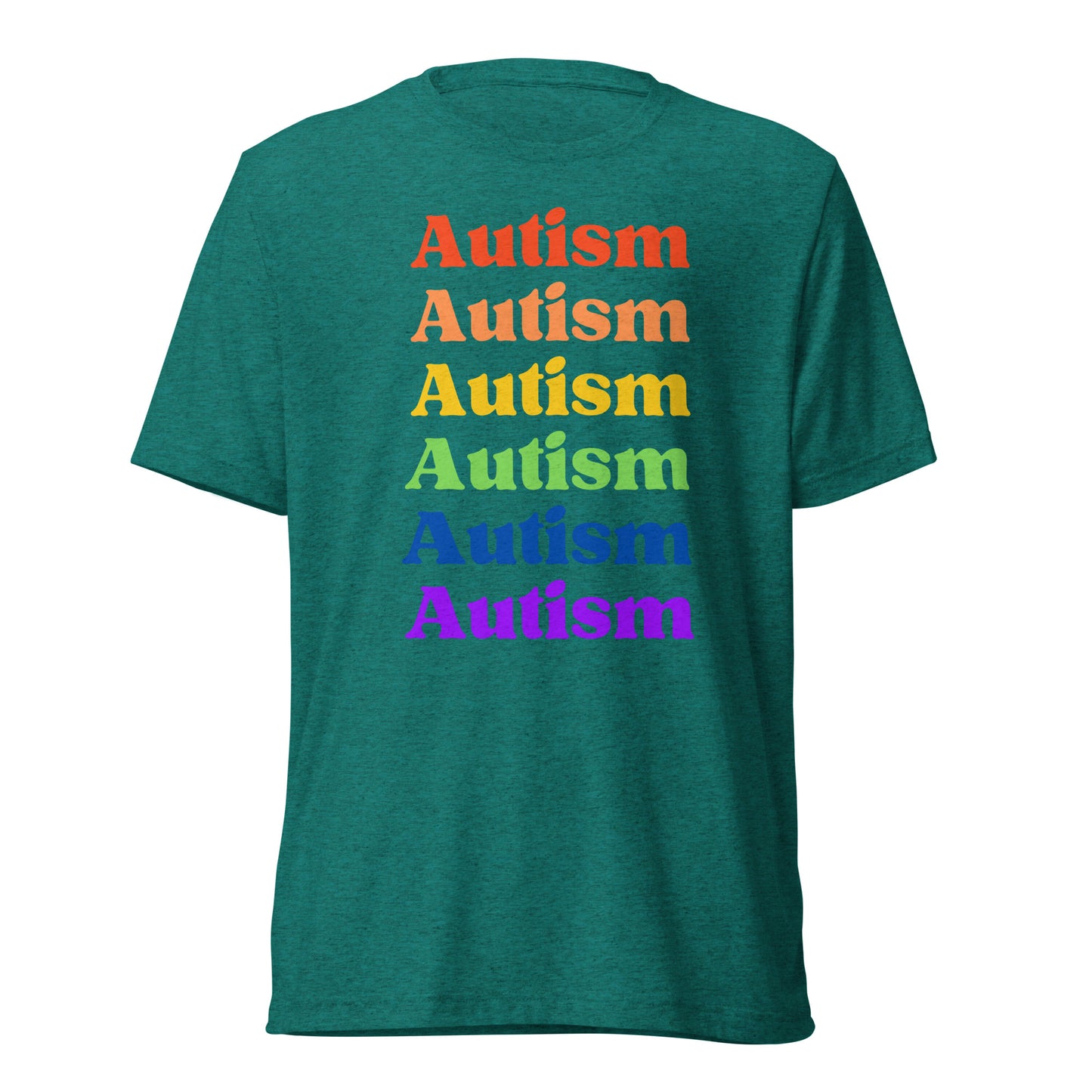 Autism High Quality Tri-Blend Short Sleeve T-Shirt