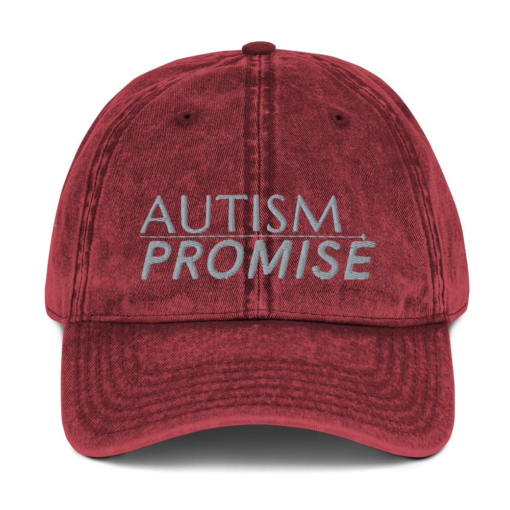 Autism Promise Vintage Cotton Twill Cap